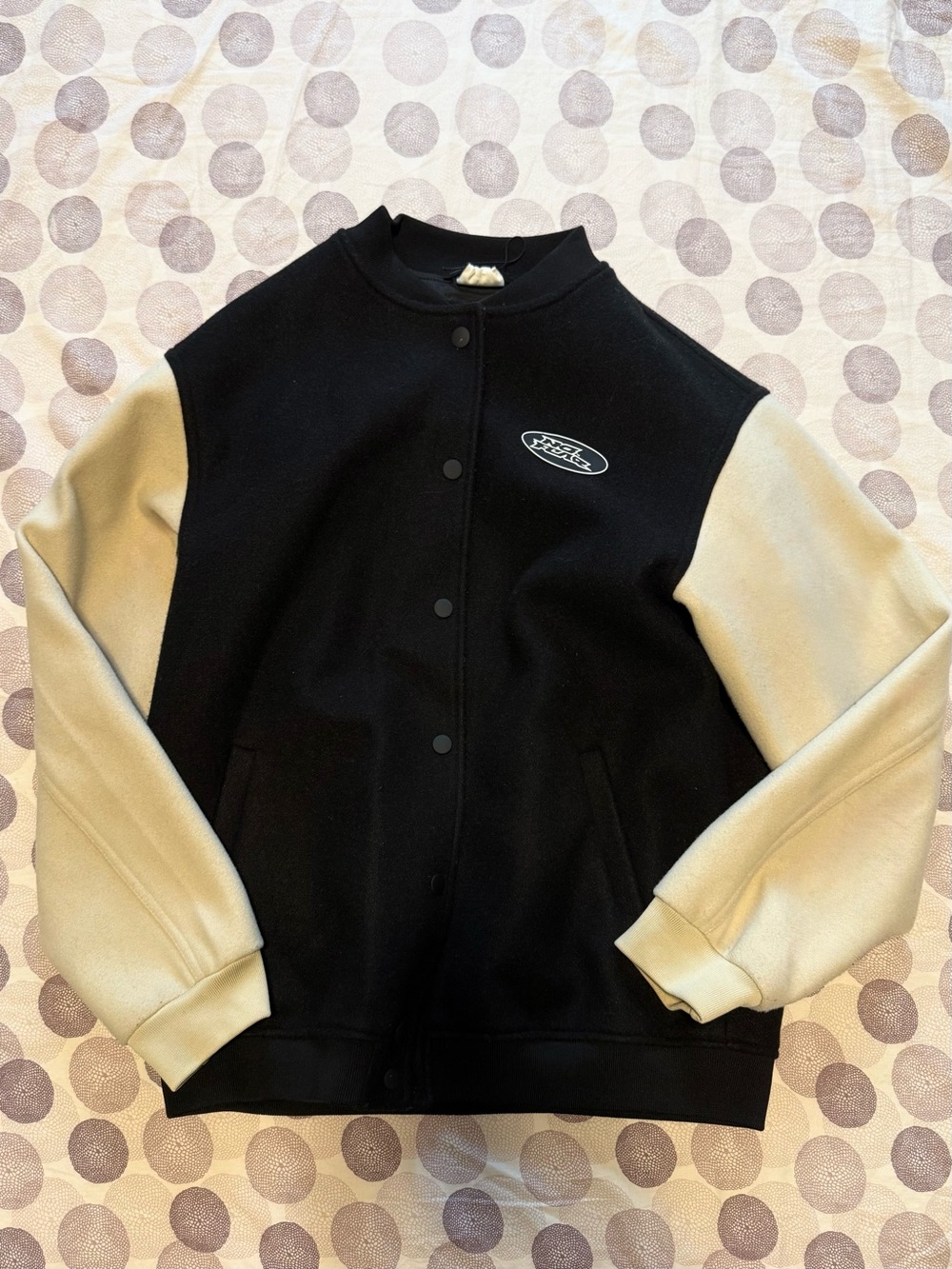 H&M X No Fear Varsity Jacket